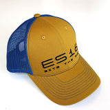 ES16 Cap Keksfarbe + blaues Mesh