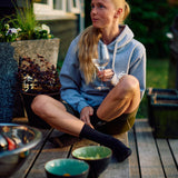 ES16 Fashion Hoodie. Oxford Grau. 100% Bio-Baumwolle