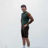 ES16 Supreme Long Sleeve Jersey. Groen / Bruin