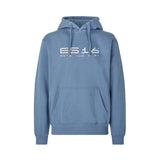 ES16 HOODIE. Denim. 100 % Bio-Baumwolle