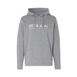 ES16 Fashion Hoodie. Oxford Grau. 100% Bio-Baumwolle
