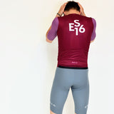 ES16 Maglia da ciclismo leggera Supreme - Viola scuro