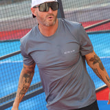 T-shirt classica ES16 grigia
