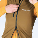 ES16 Gilet antivento in microfibra. Nero