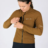 ES16 Gilet antivento in microfibra. Nero