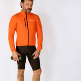 ES16 Gilet antivento in microfibra. Nero