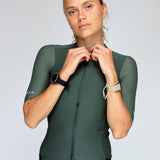 Maglia da ciclismo ES16 Suprema. Verde pino