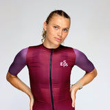 ES16 Maglia da ciclismo leggera Supreme - Viola scuro