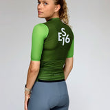 ES16 Maglia da ciclismo leggera Supreme - Verde Foresta