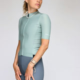 Maglia da ciclismo ES16 Supreme. Verde salvia