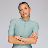 Maglia da ciclismo ES16 Supreme. Verde salvia