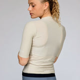 ES16 Maglia da ciclismo Supreme. Crema Gesso