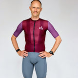 ES16 Maglia da ciclismo leggera Supreme - Viola scuro