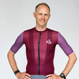 ES16 Maglia da ciclismo leggera Supreme - Viola scuro