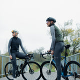 Pantaloni ciclismo invernali ES16 Supreme unisex - con imbottitura. Grigio