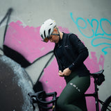 ES16 Maglia a maniche lunghe Cykelfleece Supreme unisex. Blu scuro.
