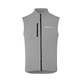 ES16 Gilet antivento in microfibra. Nero