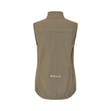 ES16 Gilet antivento in microfibra. Nero