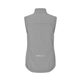 ES16 Gilet antivento in microfibra. Nero