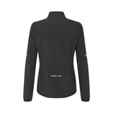 ES16 Gilet antivento in microfibra. Nero