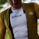 ES16 maglia a maniche lunghe leggera Supreme - Giallo