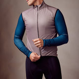 ES16 Gilet antivento per bicicletta Elite Mission Flow. Arancione