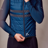 ES16 Gilet Termico per Bicicletta Supreme unisex. Blu