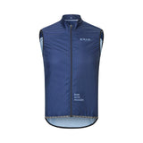 Gilet antivento ES16 con schiena aperta - blu