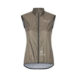 ES16 Gilet antivento per bicicletta Elite Mission Flow. Marrone