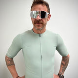 Maglia da ciclismo ES16 Supreme. Verde salvia