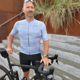 Maglia ciclismo ES16 Elite Spinn grigio chiaro