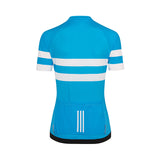 ES16 Maglia da ciclismo Elite Stripes - Azzurro Stripes. Donne