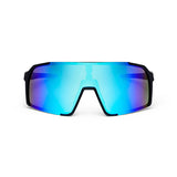 ES16 Enzo occhiali da ciclismo. Nero con lente blu ghiaccio.